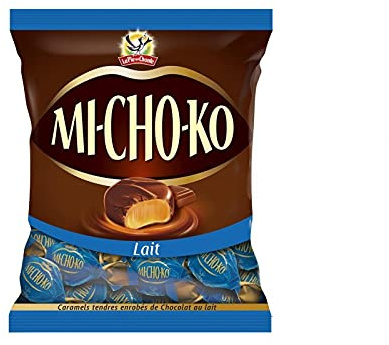 Délices Chocolatés Michoko au Lait 280g par LA PIE QUI CHANTE - Gourmandise irrésistible de confiserie au chocolat fondant - Saveurs uniques à savourer. - Le Lot De 3