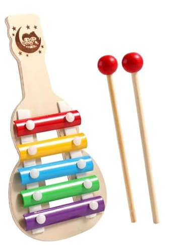 Xylophon-Instrument Für Erwachsene 5-Tasten-Xylophon Aus Holz Für Anfänger Professionelles Xylophon Für Üben Des Spielens Eines Musikinstruments