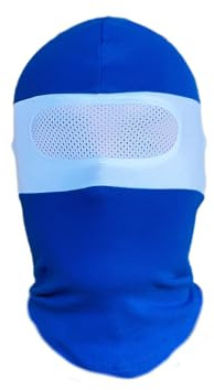 PGWEAR Sturmhaube NET (DE/NL/SE/PL, Alphanumerisch, Einheitsgröße, Weiß/Blau)