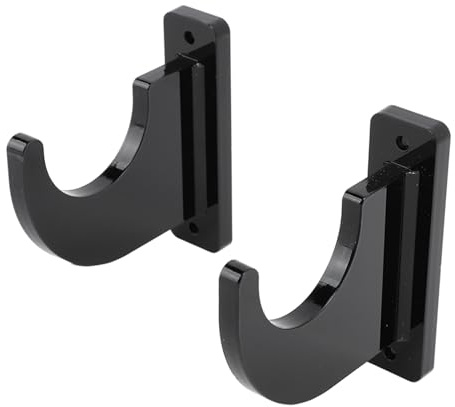 Yosoo Health Gear Schwerthalter Set, 2 Stück Acryl-Wandhalterung für Schwerter, Lichtschwerter, Messer, Dolche, Skateboard-Gitarren Display, 21 kg Tragkraft
