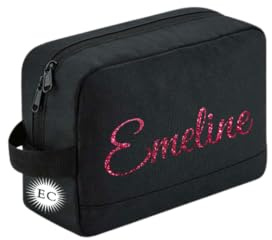 La Fabrique d'EC - Trousse de Sport pour Gymnastes, Rangement pour Maniques et Protège-Poignets, Noir
