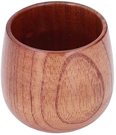 Wooden Cups, Japanese Tea Cups Wooden Beer Mug Japanese Coffee Mug Wood Water Cup for Drinking Milk Wine Coffee