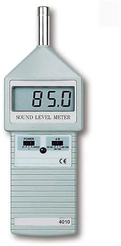 Décibelmètre, Sonomètre décibel/dosimètre (plage: 35 à 130dB) avec étalonnage C,pour Voisins Bruyants