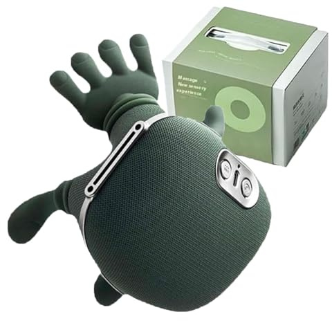 Masseur Nuque,Handirelax Main Magique Massage,Masseur,Masseur Dos Et Cervicales Avec Chaleur, Simulated Human Hand (1 Set)