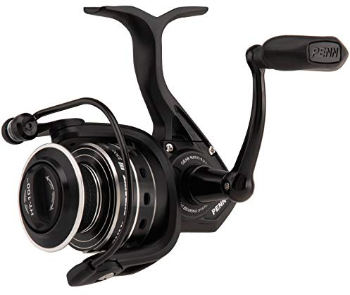 PENN Pursuit III Spinnrolle – 5 Kugellager, Graphitkörper, zum Spinnfischen im Salzwasser – Seelachs, Barsch, Wolfsbarsch, Meeräsche, Lippfisch, Meerforelle