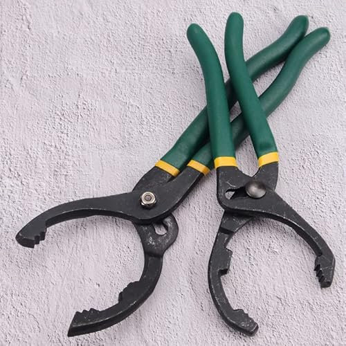 Werkzeuge Einstellbares Ölfilterschlüssel-Entfernungswerkzeug, ideal for Motorfilter, Leitungsanschlüsse, Autowartung, Handwerkzeug E (Size : 12-Inch)