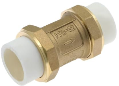 Clapet anti-retour en laiton, double clapet anti-retour PPR-32, accessoires de remplacement de soupape de décharge de sécurité de pompe à eau pour l'eau, l'huile, la vapeur et d'autres médias