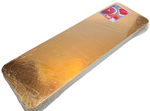 100x Lachsbretter 160 x 530 mm gold/silber Lachs Trays zum einvakuumieren