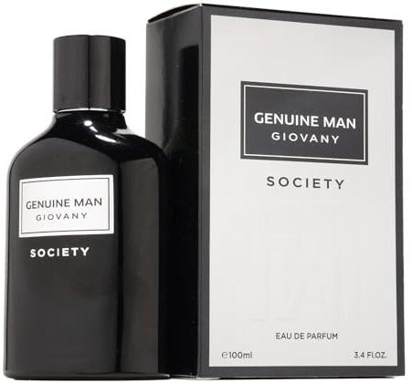 Genuine Man Giovany Society - Eau de parfum - Fragrance World - Pour homme - 100 ml