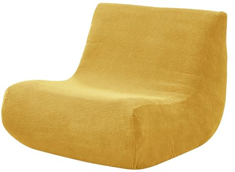 Mswborml Weich Couchbezug Ohne Armlehne, Antirutsch Schlafsofa Bezug Ohne Armlehnen Abnehmbar Sofabezug Ohne Armlehnen 1 Sitzer, Dicker Sofabezug Ohne Armlehnen Sofa Überzug Abdeckung Waschbar,A