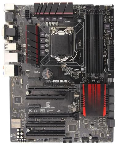 HYUIND Carte mère Fit for ASUS B85-PRO Gamer 1150, processeur DDR3 i7 4790K i5 4670K, processeur Intel B85 PCI-E 3.0 32 Go, DVI HDMI