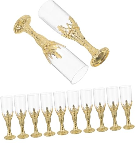 Cabilock 12pcs Wine Goblets Vintage Goblet Cups for Church Decor Communion Wedding Receptions Drinking