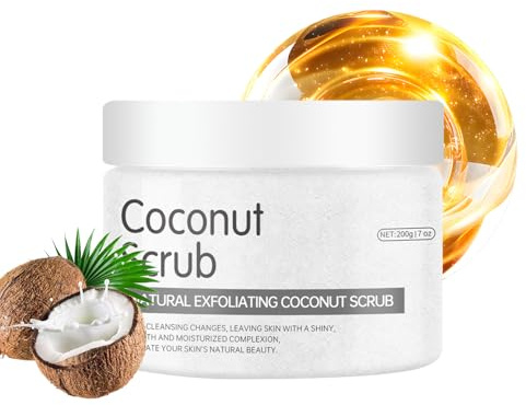 Schiarente Scrub Corpo 200g Bagnoschiuma Idratante Naturale | Scrub Levigante per Bikini per Lucentezza e Cura Pelle Morta Bellezza Doccia Bagno Spa Quotidiana Mani Piedi Bikini e