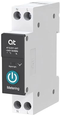 Interruttore automatico con interruttore di comando montato su guida DIN 1P 63A adatto all'applicazione(With metering,40A)