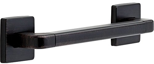 Delta 41912-RB Angular Modern 12-Inch Grab Bar with Concealed Mounting, Venetian Bronze