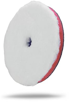 Maxshine 5 Universal Microfiber Polishing Foam Pad for Finishing – Ultra-Soft Microfiber with Hook & Loop – Compatible with DA & Rotary Polishers – Ideal for Final Finishing