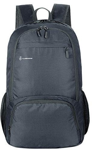 FLAMEHORSE Rucksack, 30 l, faltbarer Rucksack, hohe Kapazität, ultraleichter Rucksack, robuster Rucksack für Wandern, Radfahren