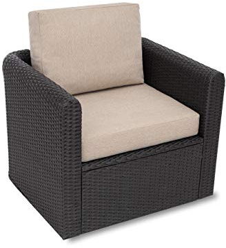 Gartenkissen Sitzauflage auf Gartenmöbel, Rattan, Gartenpolster Polsterauflagen auf Rataanmöbel,Kissen für Rattansessel - Beige - 60x550x8 cm
