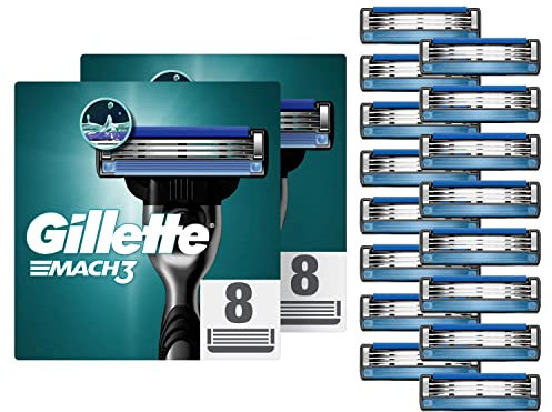 Gillette Mach3 Rasierklingen für Männer, 16 Ersatzklingen