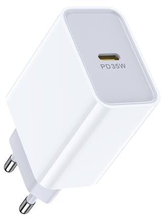 35W USB C Handy Ladegerät Schnellladegerät für Samsung Galaxy S25 S24 Ultra S23 FE S22 S21 S20 A55 5G A54 A53 A35 A34 A15 A14, Typ C Netzteil Ladestecker Ladeadapter für iPhone 16 15 14 13 12 Pro Max