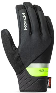 Roeckl Ranten 2 Winter Fahrrad Handschuhe lang schwarz/gelb 2027