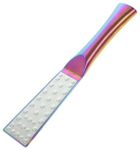 WOONEKY Pies de Acero Inoxidable para Eliminar Callos, Herramienta de Pedicura Profesional