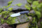 Generisch SATKLEE | 5005 Wolf-Gravur/Jagd- und Outdoor Messer – 11 cm Klinge aus 1.4116 Edelstahl – Full Tang Camping Survival Messer mit Kunststoffgriff & Lederscheide – Kompakt & Scharf