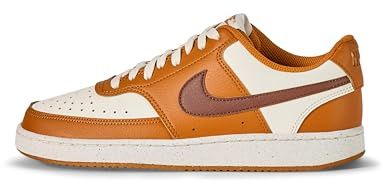Nike Scarpe da Donna Court Vision Low Next Nature, Desert Ochre Fauna Brown Pale Ivory, 38 EU