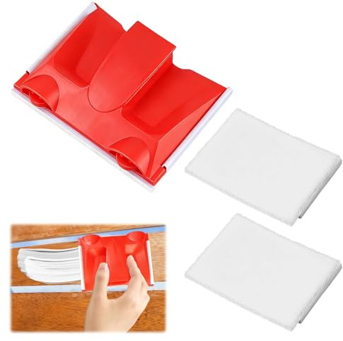 Paint Edger Trimmer with 2 Replacement Pads,Paint Edger Tool,Edges Painter Trim Painting Supplies,Suitable for Cutting Paint on Walls,Ceilings and Edges