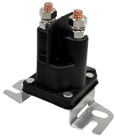 IOIUSKKU Solenoide efficiente e sensibile da 12 V sostituisce 745000 Solenoide di avviamento per trattorino tagliaerba Durevole e affidabile 745000 745000MA 532109946 12 V sostituisce 555375GS 691656