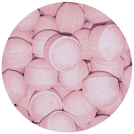 1kg Baby Powder Scented Bath Marbles Fizzers Mini Bombs (Approximately 100)