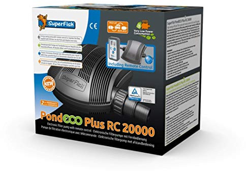 SuperFish 54658/2729 Pond Eco Plus RC, Modell: RC 20.000