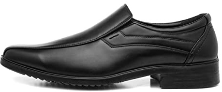 Beckett Mens Black Slip On Smart Shoe - Size 6 UK - Black