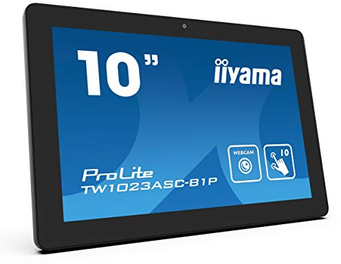 iiyama Prolite TW1023ASC-B1P Moniteur à écran Tactile 25,6 cm (10.1) 1280 x 800 Pixels Plusieurs Pressions Multi-utilisateur Noir