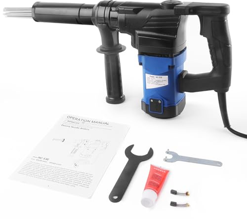 SWANSOFT Electric Needle Scaler, 1100W Rust Removal Needle Scaler Electric with 23 Needles