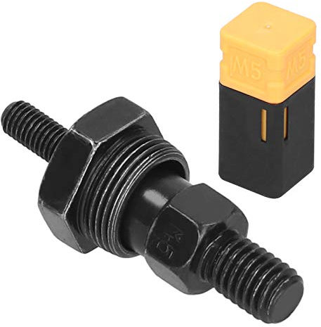 Juego de Repuestos de Puntas de Pistolas Remachadoras de Tuercas Manuales M5 - Mandril de Acero de Aleación y Piezas de Punta, Accesorio de Remachadora Manual Duradero para