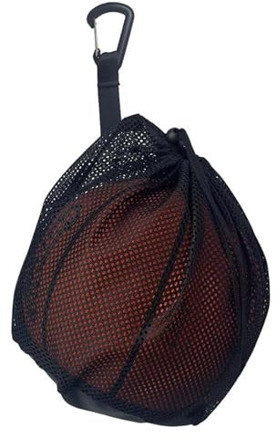 Zimoer Ballsack Ballnetz 1 Ball Basketball Tasche Tragbare Ballnetz Rucksack Basketball Netztasche Basketball Bag Net Tasche für Aufbewahren und Tragen Von Basketbällen Basketball Zubehör