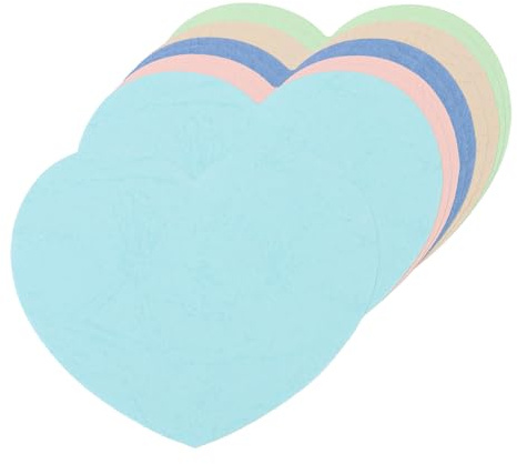 QUARKZMAN 100 Stück Herz-Papierausschnitte 2,5 Zoll, Blau Grün Pink | Bunte Herzform-Ausschnitte für Valentinstag Klassenzimmer Pinnwand DIY Basteln