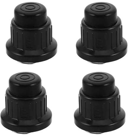 SUPVOX 4 Tappi di Accensione a Pulsante per Barbecue con Molle, Kit di Ricambio Accenditore a Scintilla per Braciere a Gas, Coperture Compatibili per Tappi Accendifuoco Esterni,
