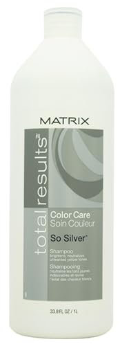 Matrix Total Results So Silver Pflegeshampoo für koloriertes Haar, 1.000 ml