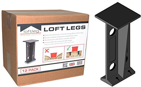 Loft Flooring Legs 175mm Insulation Spacer - 48 Pack