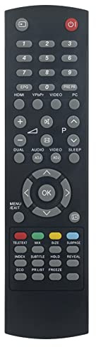ALLIMITY GJ210 9JR9800000003 Télécommande Fit for Sharp LCD TV LC-19S7E | LC-19SH7E LC-19SH7E LC-19SH7E LC-32SH7E-BK LC-26SH7E LC-32S7E-BK LC-19SH7E-BK LC-32SH7E-RU LC-32SH7E