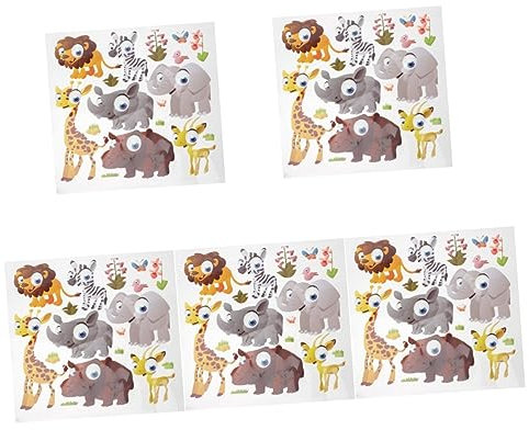 Holibanna 15 Stk Mütze Annähen Gestickte Applikation Cartoon-patches Taschentransferpapier Abziehbilder Für Heißpressen -t-shirt Mit Wärmeübertragung Kleid Wärmeübertragungspapier Tier