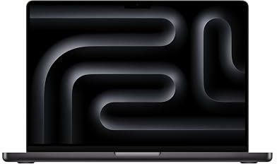 Apple 2023 MacBook Pro laptop M3 Pro chip with 12‑core CPU, 18‑core GPU: 14.2-inch Liquid Retina XDR display, 18GB unified memory, 1TB SSD storage. Works with iPhone/iPad; Space Black