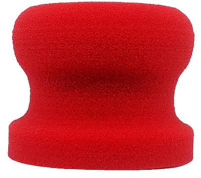Fieball PREMIUM AUTOPFLEGE Wax Acrylic Applikator Pad Rot - Handapplikator Audtragspad Polierpuk