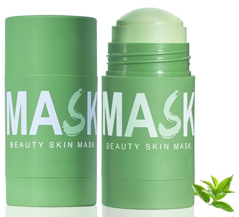 Green Tea Mask Stick, Green Tea Deep Cleanse Mask, 2026 New Upgrade Blackhead Remover with Green Tea Extract, Moisturizing, Cleansing Face for Men and Women