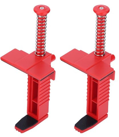 Blocchi di in Muratura, Strumenti per la Posa di Mattoni 2PCS Strumenti per Muratura Strumenti per Muratura, per Attrezzature per la Costruzione di Edifici (rosso)