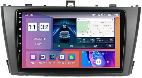 Generico Android 12.0 Touch Screen Autoradio per A-vensis 2008-2015 Navigazione GPS Satellitare 9'' Touchscreen Lettore Dvd Multimediale Ricevitore FM BT con 4G 5G WiFi SWC DSP Mirror Link Carplay M7