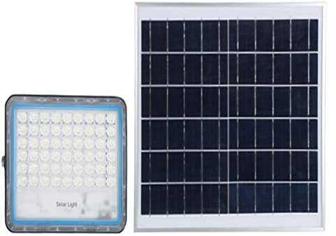 Projecteur Solaire d'extérieur à LED pour Cour, 100 W, 200 W, 400 W, éclairage de Rue étanche IP67 avec télécommande
