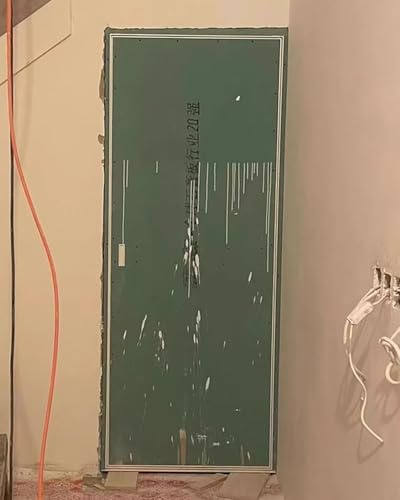 Porte d'accès universelle en aluminium avec poignée, panneau d'inspection de plomberie sécurisé pour carrelage mural et garage, s'adapte entre les goujons